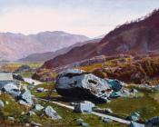 Bowder Stone Borrowdale - 约翰·阿特金森·格里姆肖